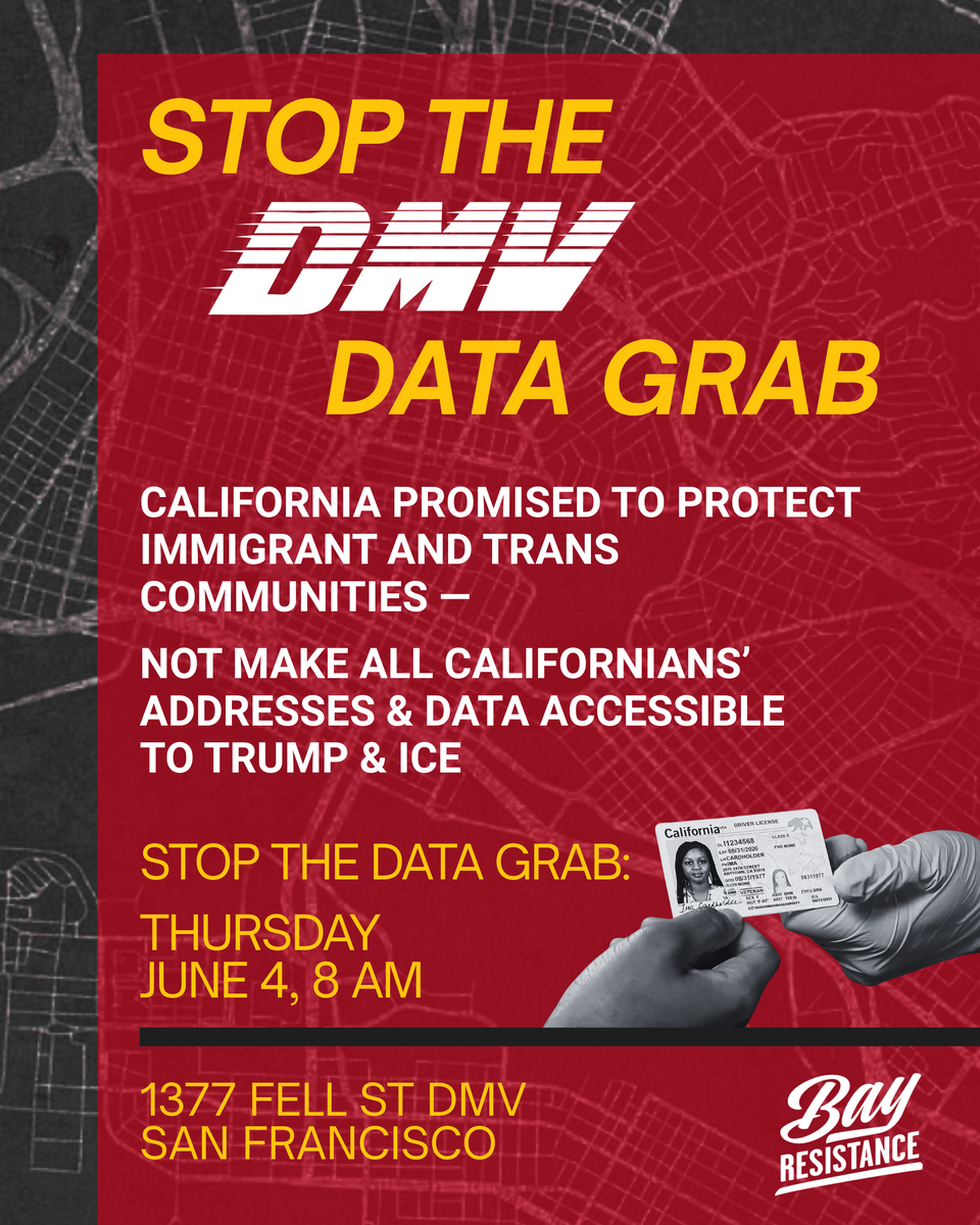 Rally: Stop the DMV Data Grab