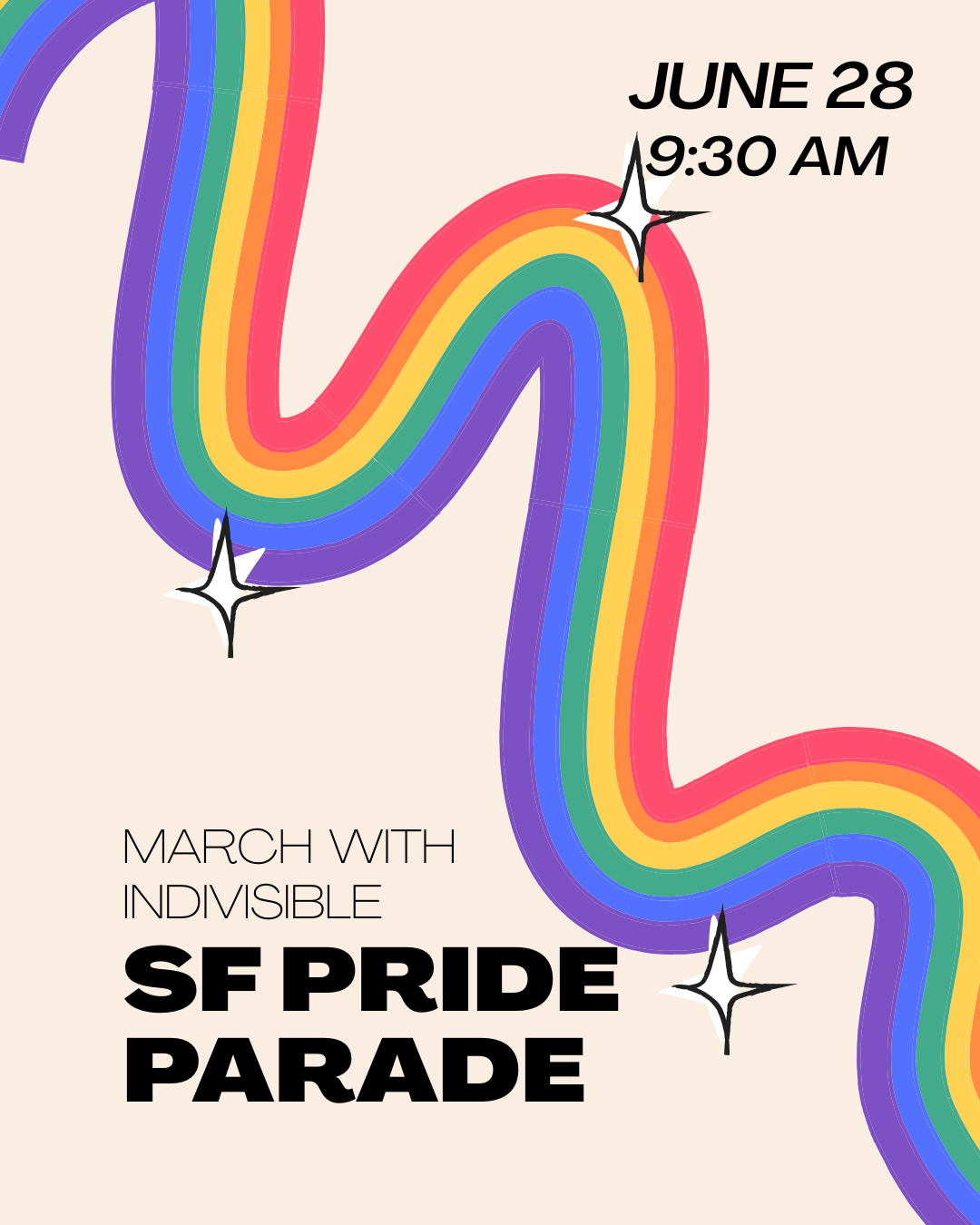 March With Us at the SF Pride Parade!
