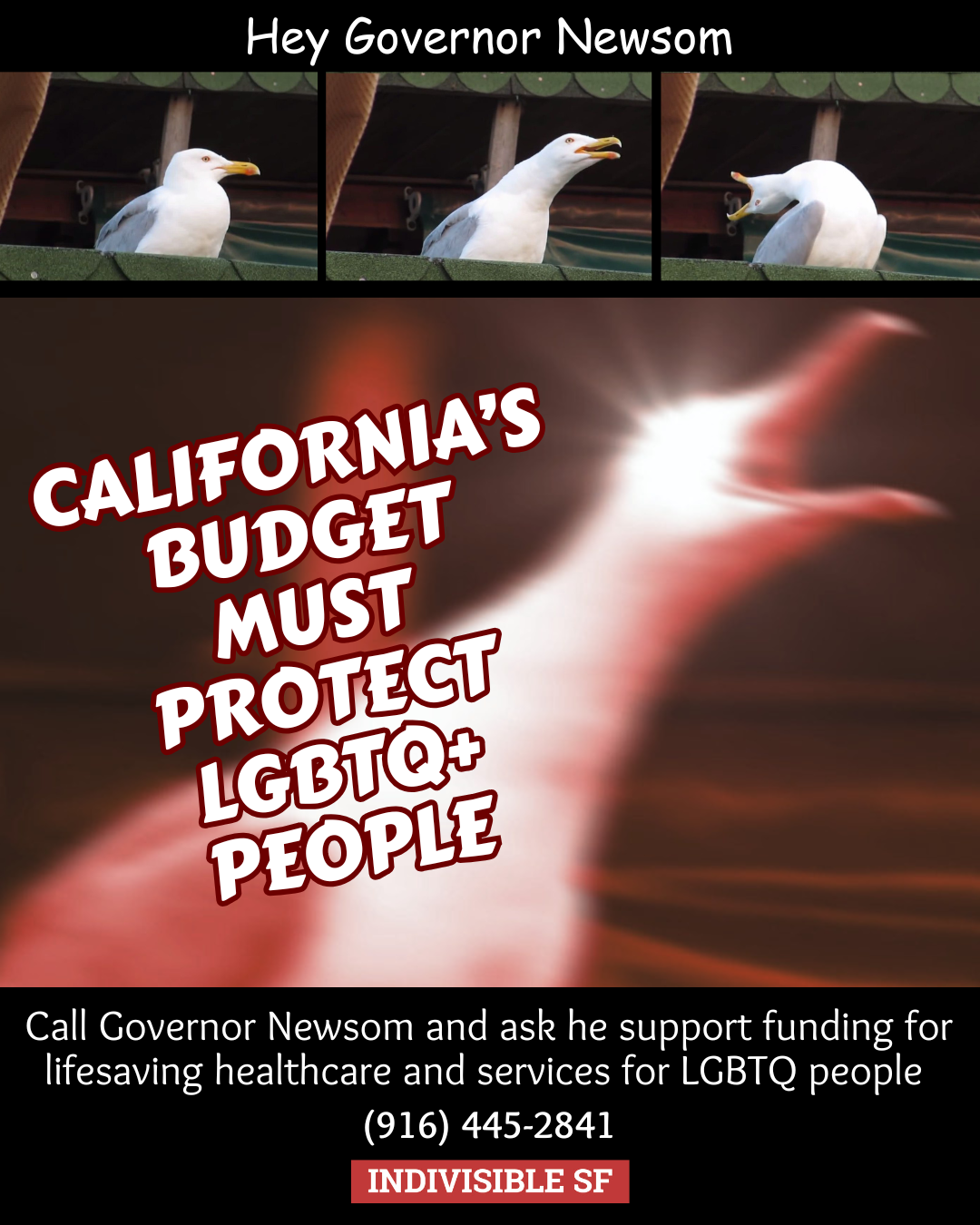 Lives Are At Stake: Tell Governor Newsom California’s Budget Must Protect LGBTQ People