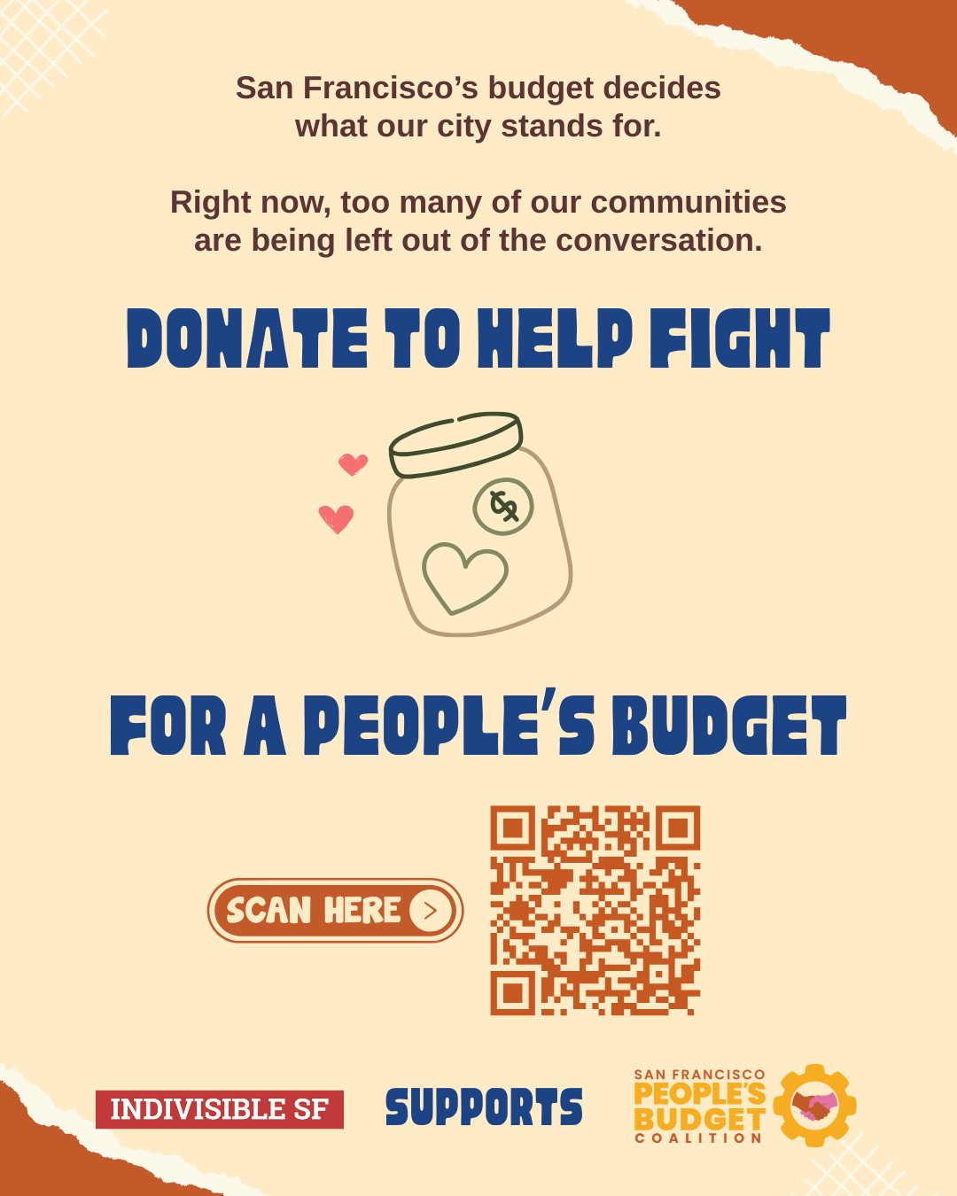  The People's Budget Coalition Fundraiser: Staff Coordinator. 