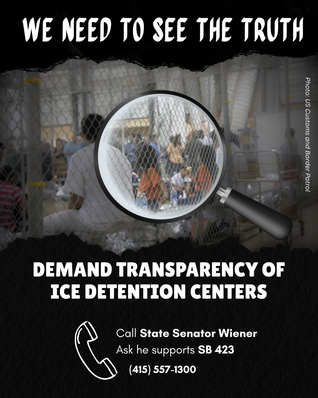 Support Transparency of ICE Detention Centers in California