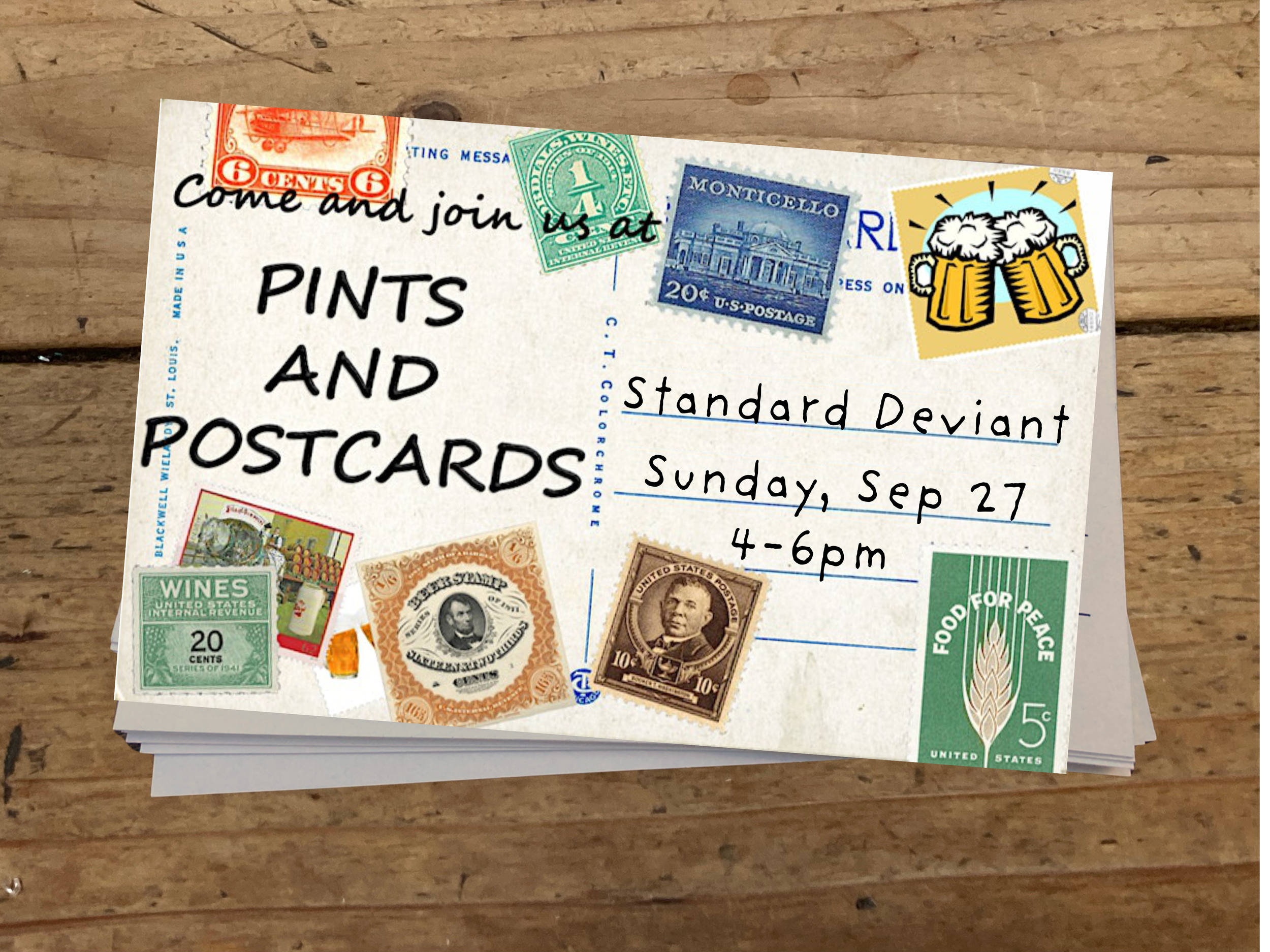 Pints and Postcards
