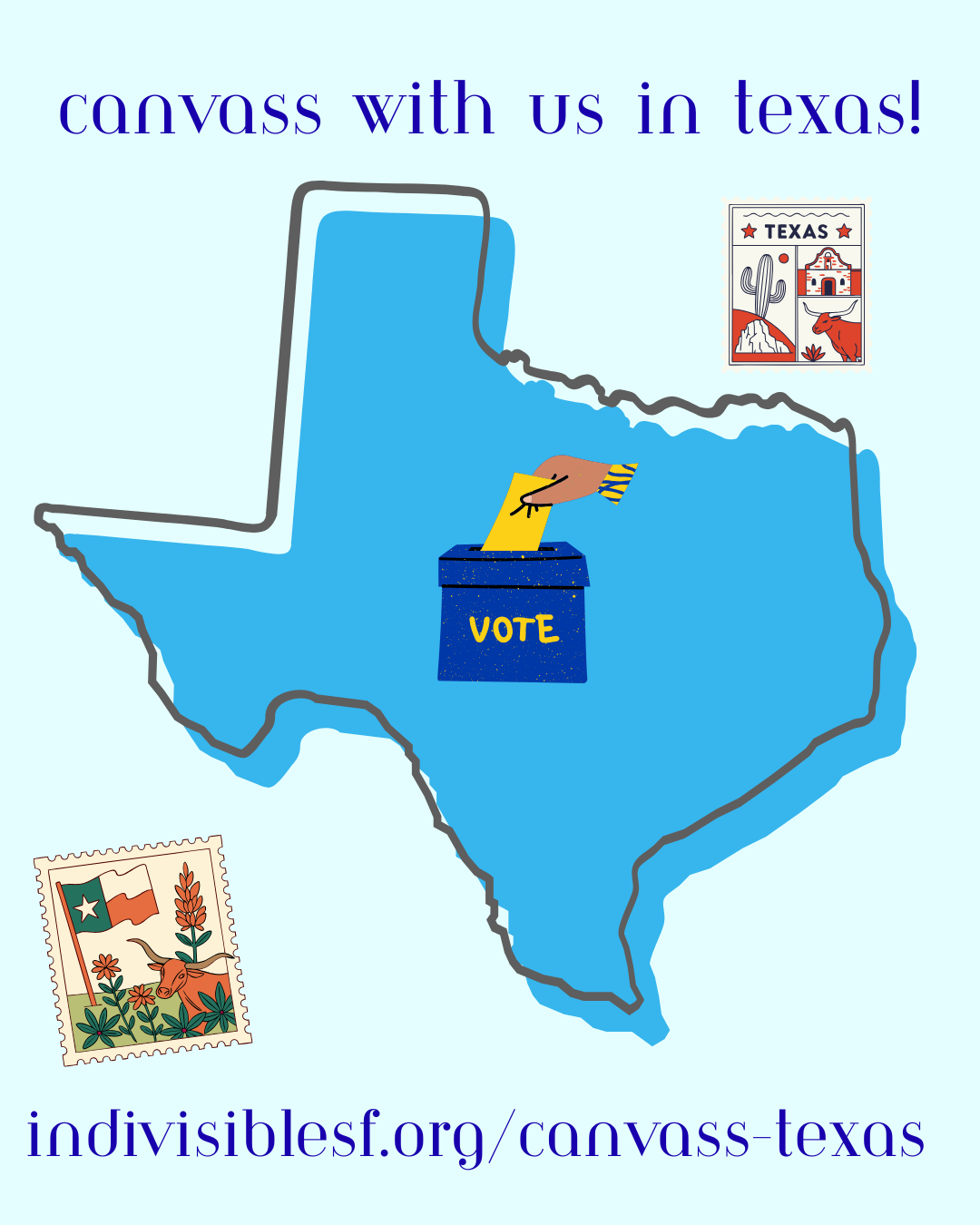Canvass With Us in Texas