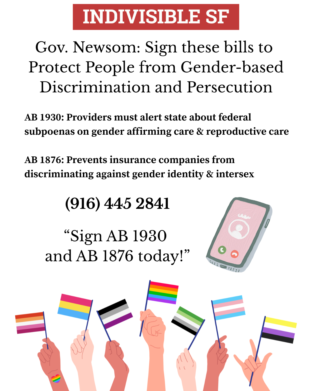 Tell Governor Newsom: Protect LGBTQ &amp; Reproductive Healthcare Patients in California