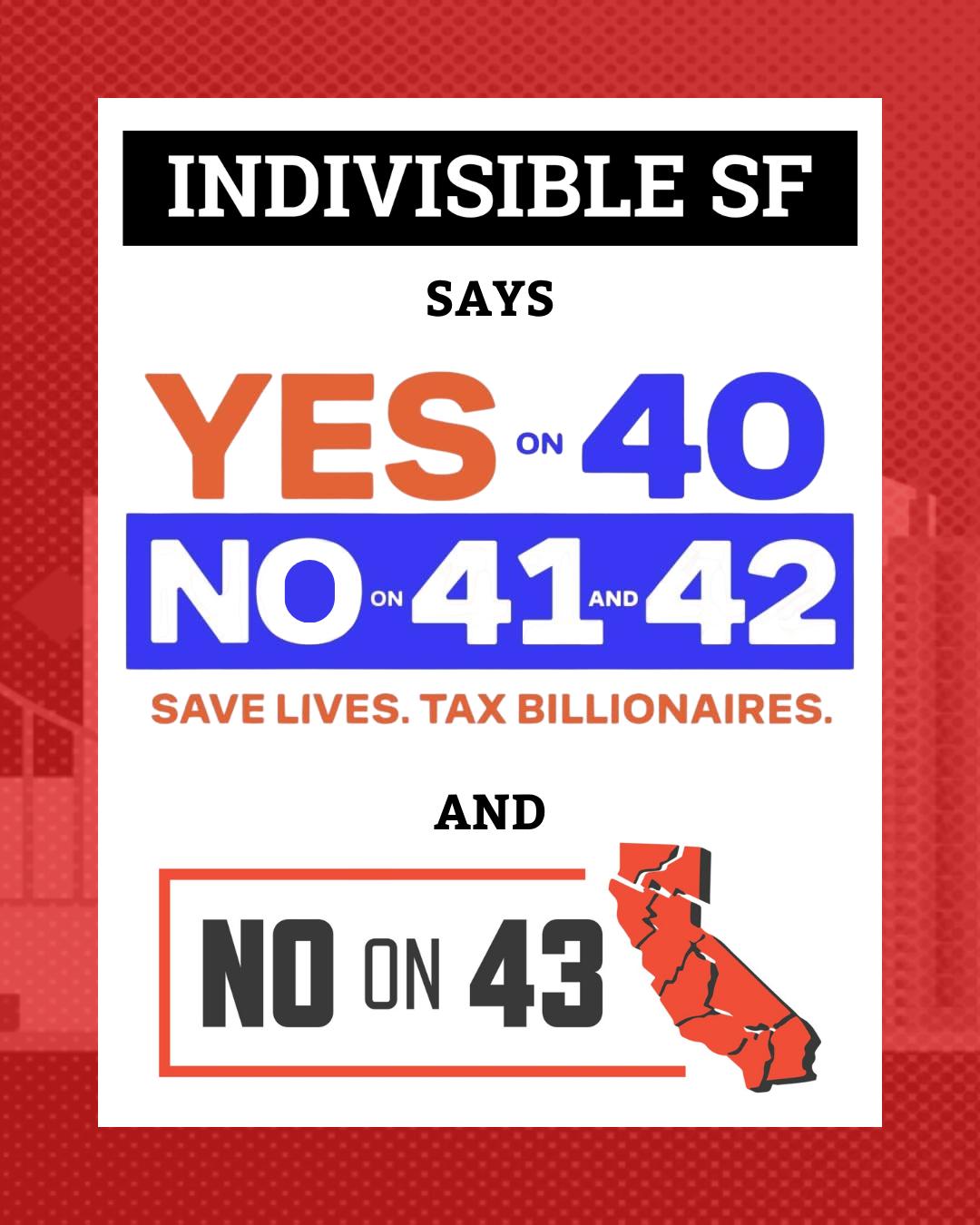 Indivisible SF Believes: Progressive Taxation Is the Democratic Choice