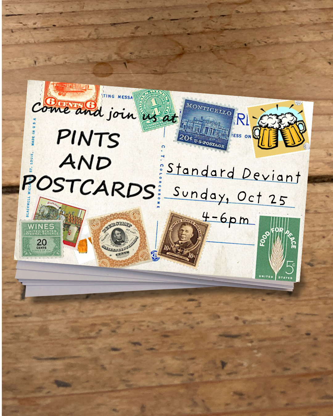 Pints and Postcards