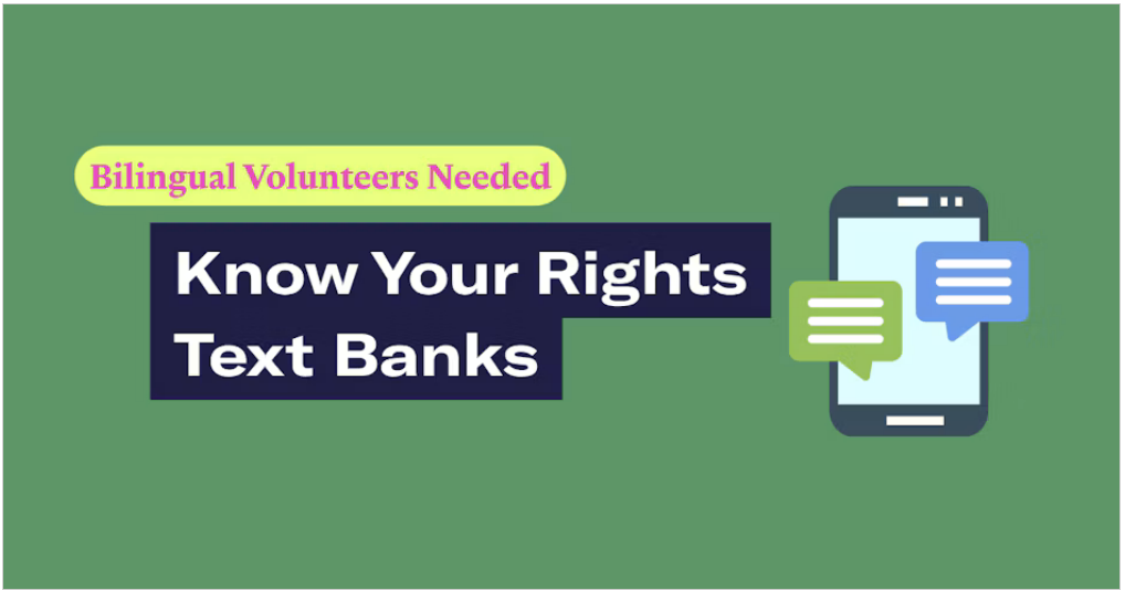 ACLU Virtual *Bilingual* Know Your Rights Text Banks 