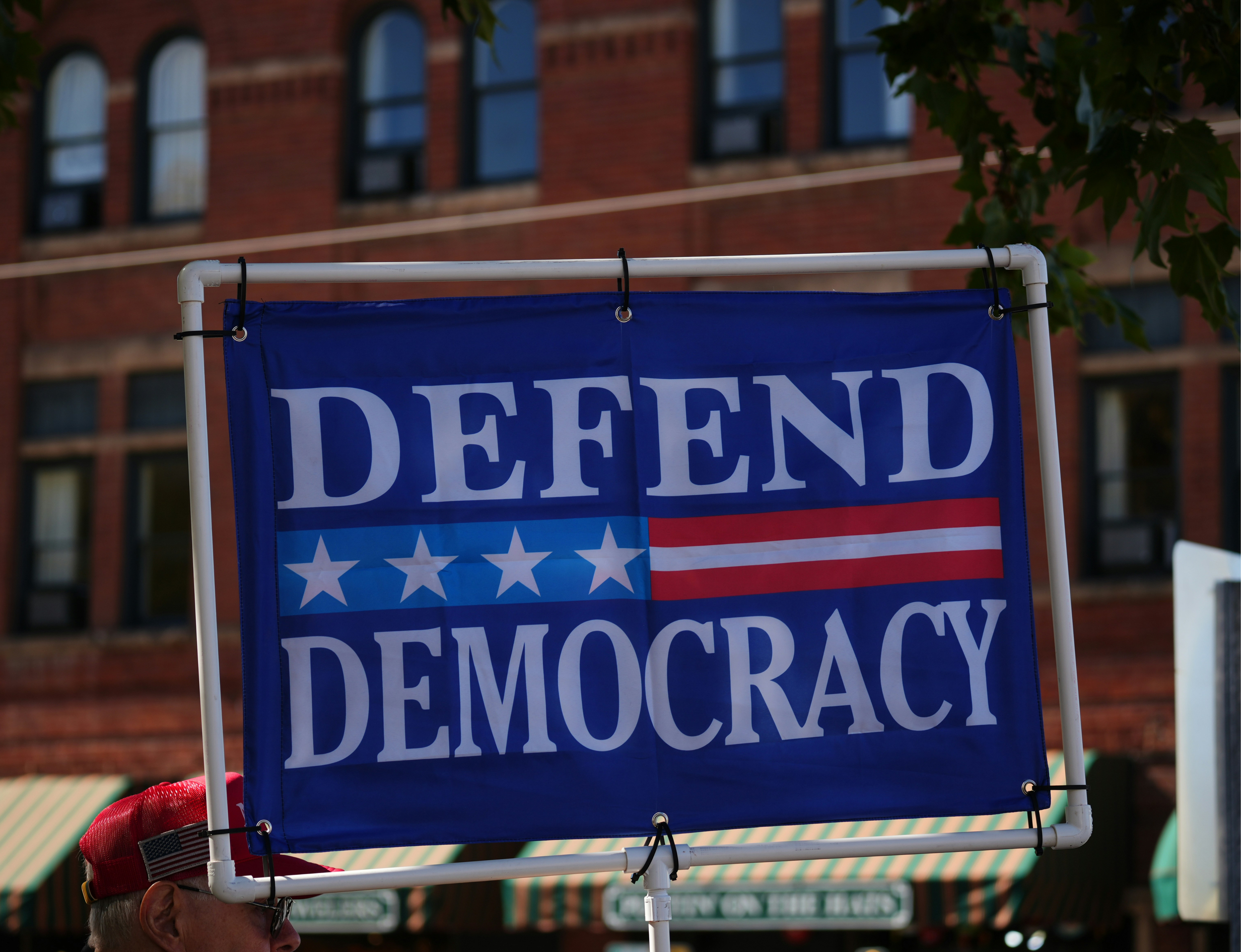 Defend Democracy. Photo by Donald Teel on Unsplash