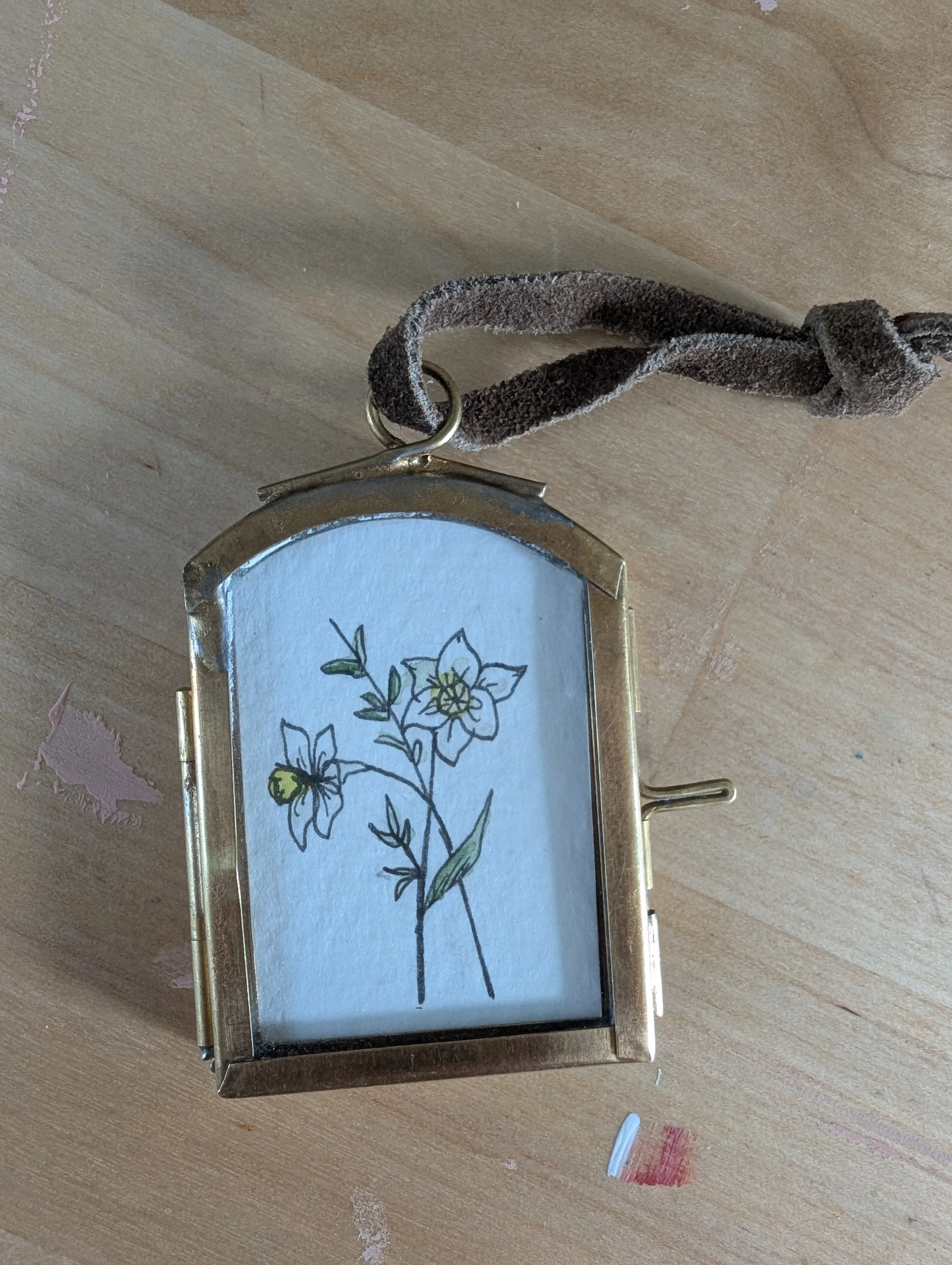 december birth flower painting narcissus.jpg