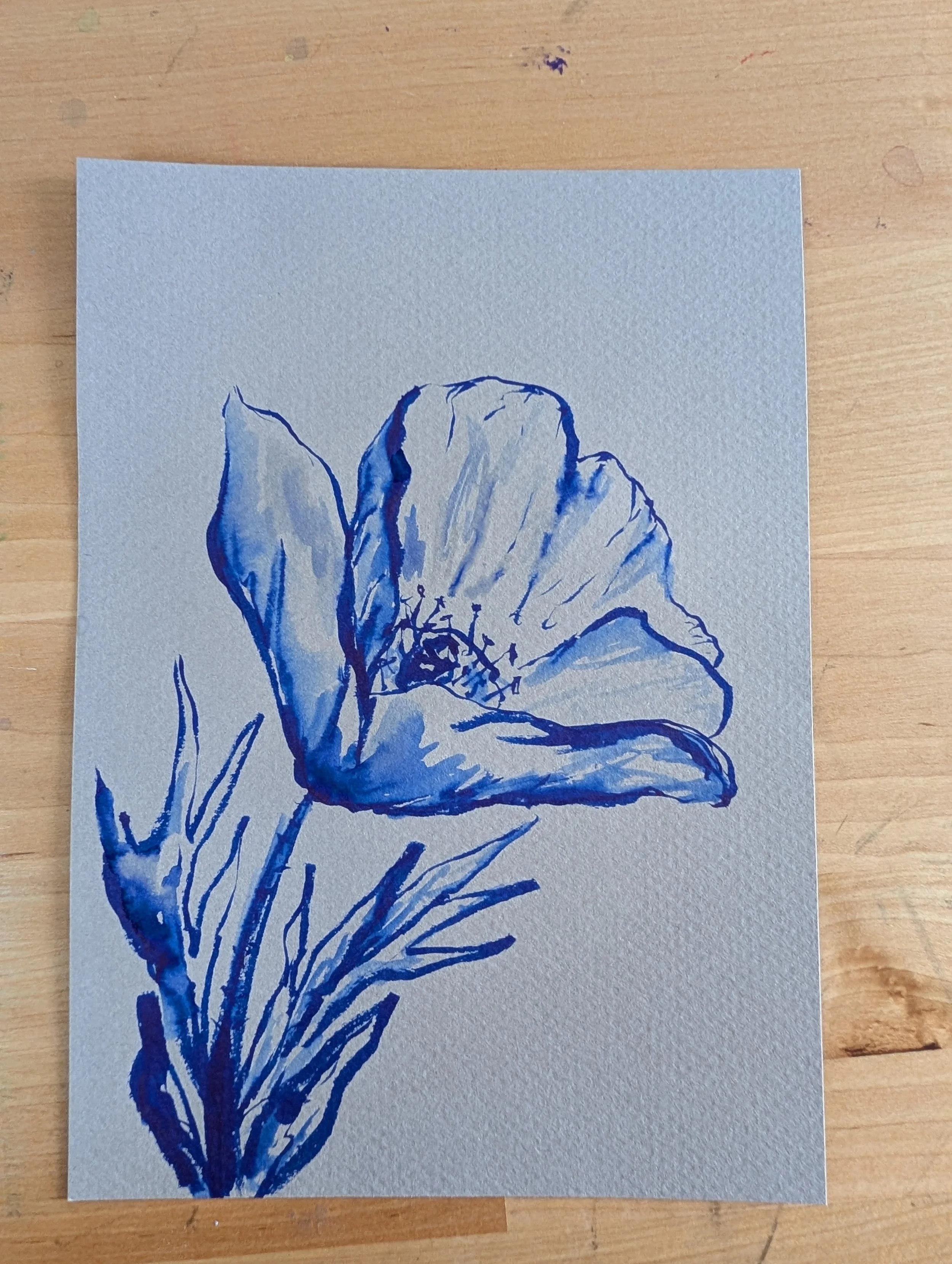 "Deep Inside I'm Blue" (The Poppy Collection)