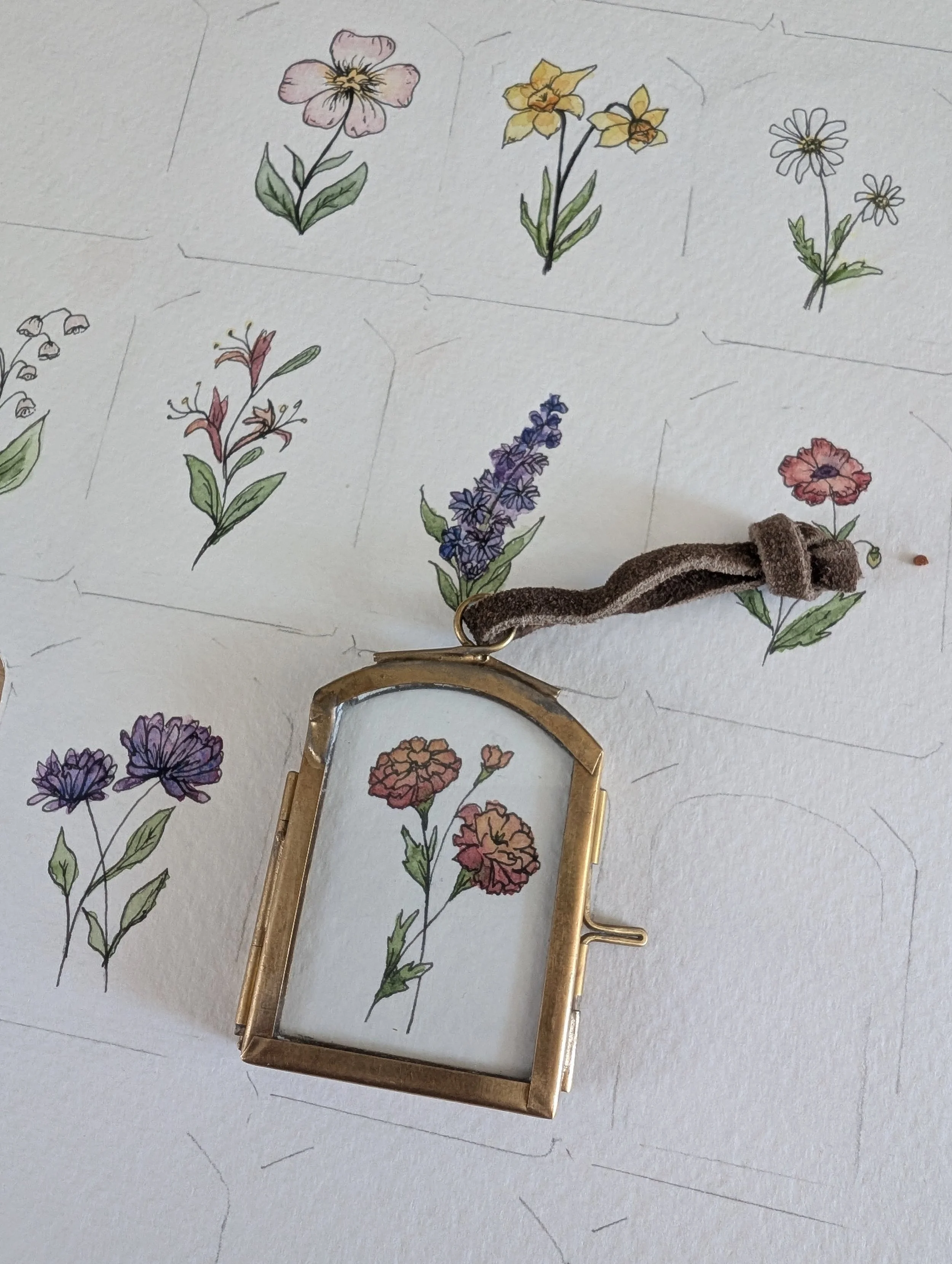 birth flower paintings multiples.jpg