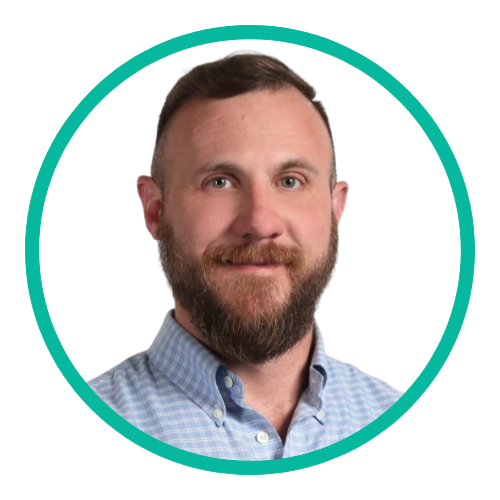 Zac Parrish, Owner of Northline Ops PAS-X MES consulting - headshot - teal outline