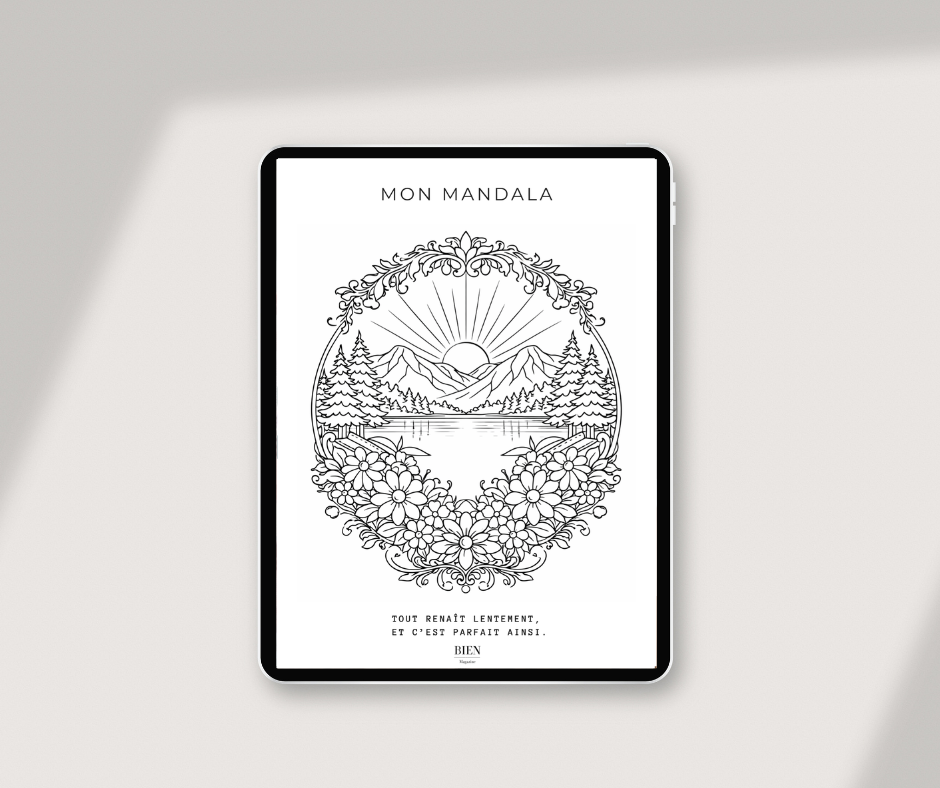 Mandala printanier