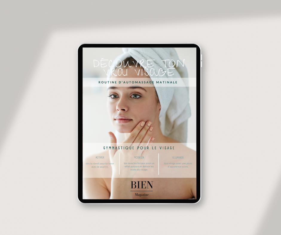 Découvre ton vrai visage - Routine d'automassage du visage
