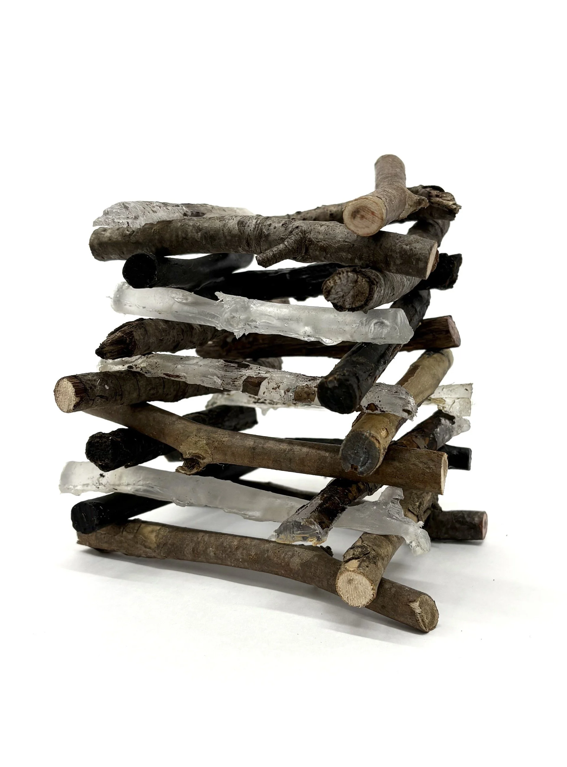 Lincoln Logs
6"x5.5"x5.5"
Wood, Wax, Resin