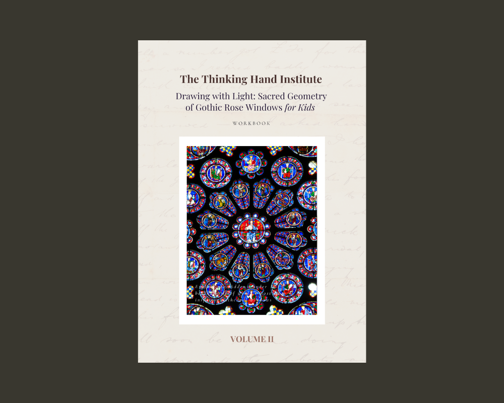Drawing with Light:  Sacred Geometry of Gothic Rose Windows for Kids - COMING SOON.