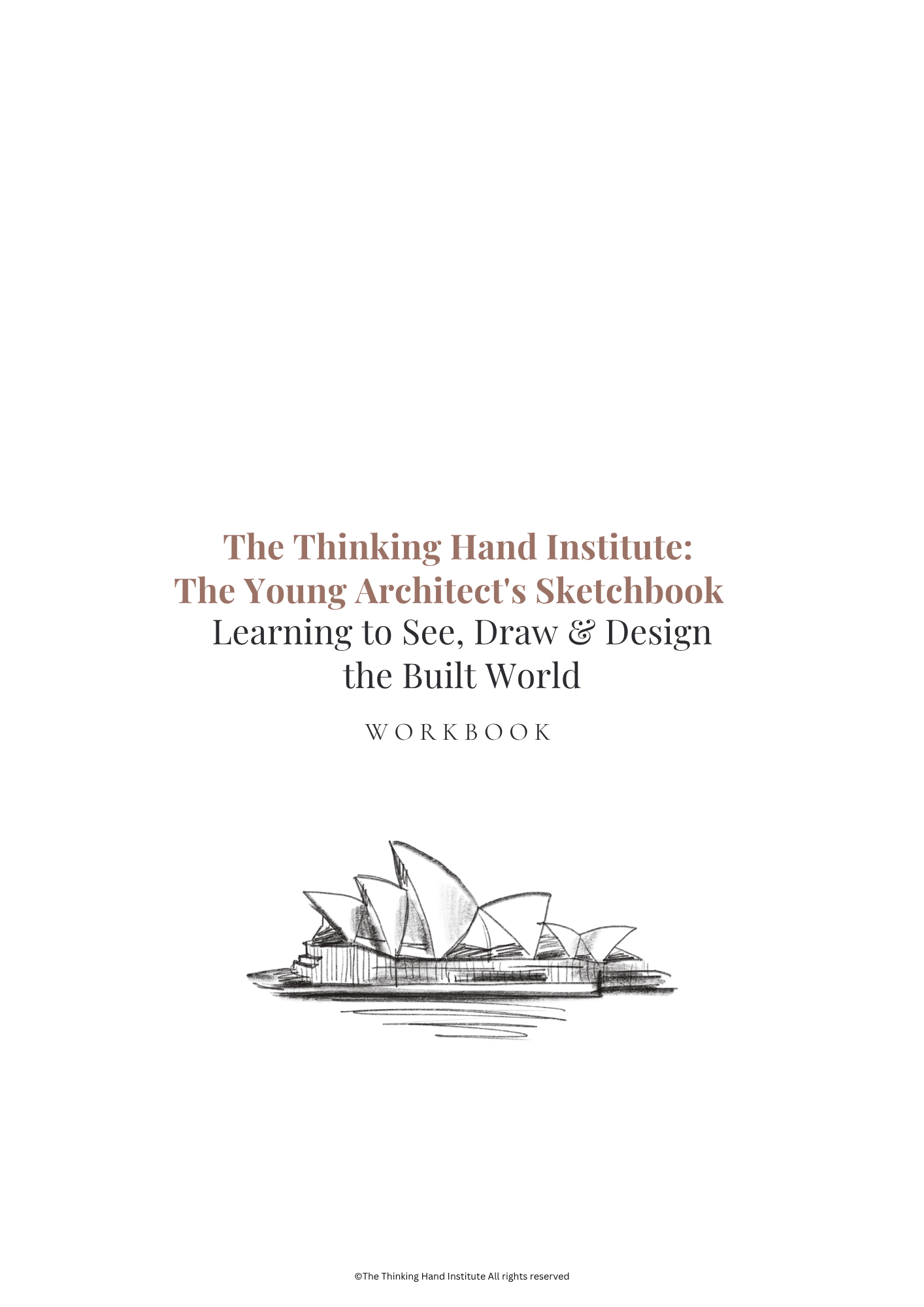 The Young Architect's Sketchbook: Learning to See. (Digital Download, Printable PDF)