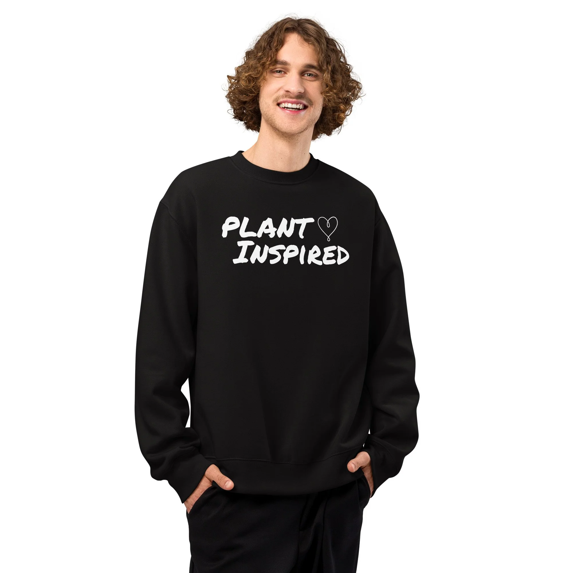 Plant Inspired Cozy Oversized Sweatshirt