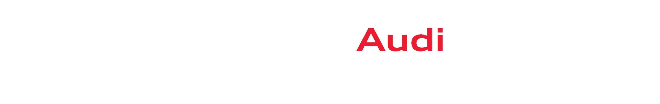Logo for Audi Centre Brisbane featuring four interlinked rings and the text 'Audi Centre Brisbane' with 'Audi' in red and the rest in white.