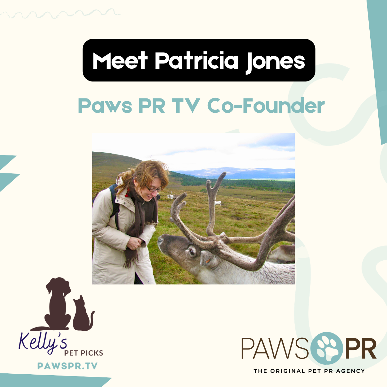 Meet Patricia Jones, Co-Founder of Paws PR TV