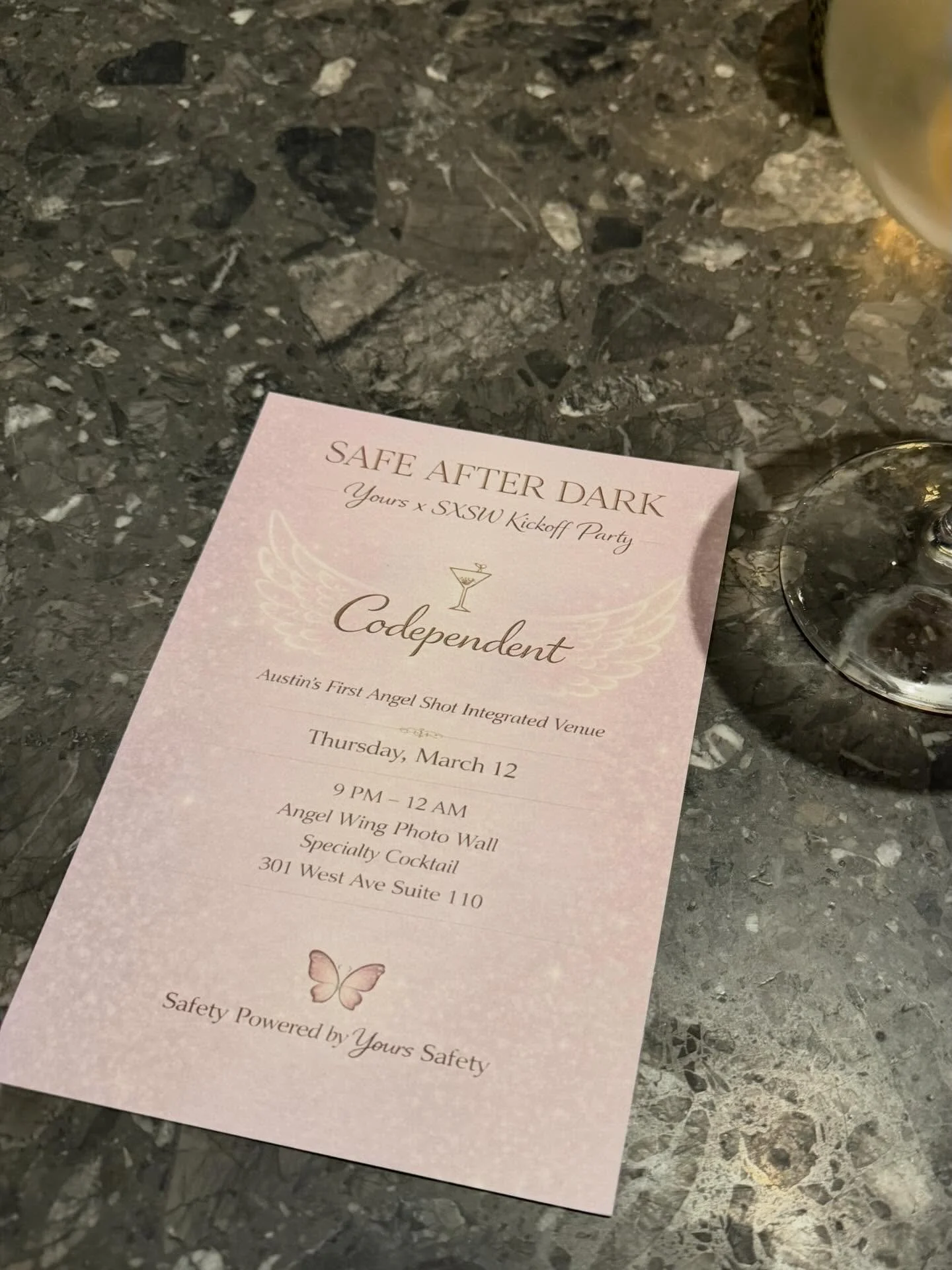 What if you could support the start of a new safety movement&hellip; by having a drink ?🍸 
This Thursday is the start of Codependent Cocktails + Coffee implementing a safety infrastructure that includes safety tech and staff training that proactivel