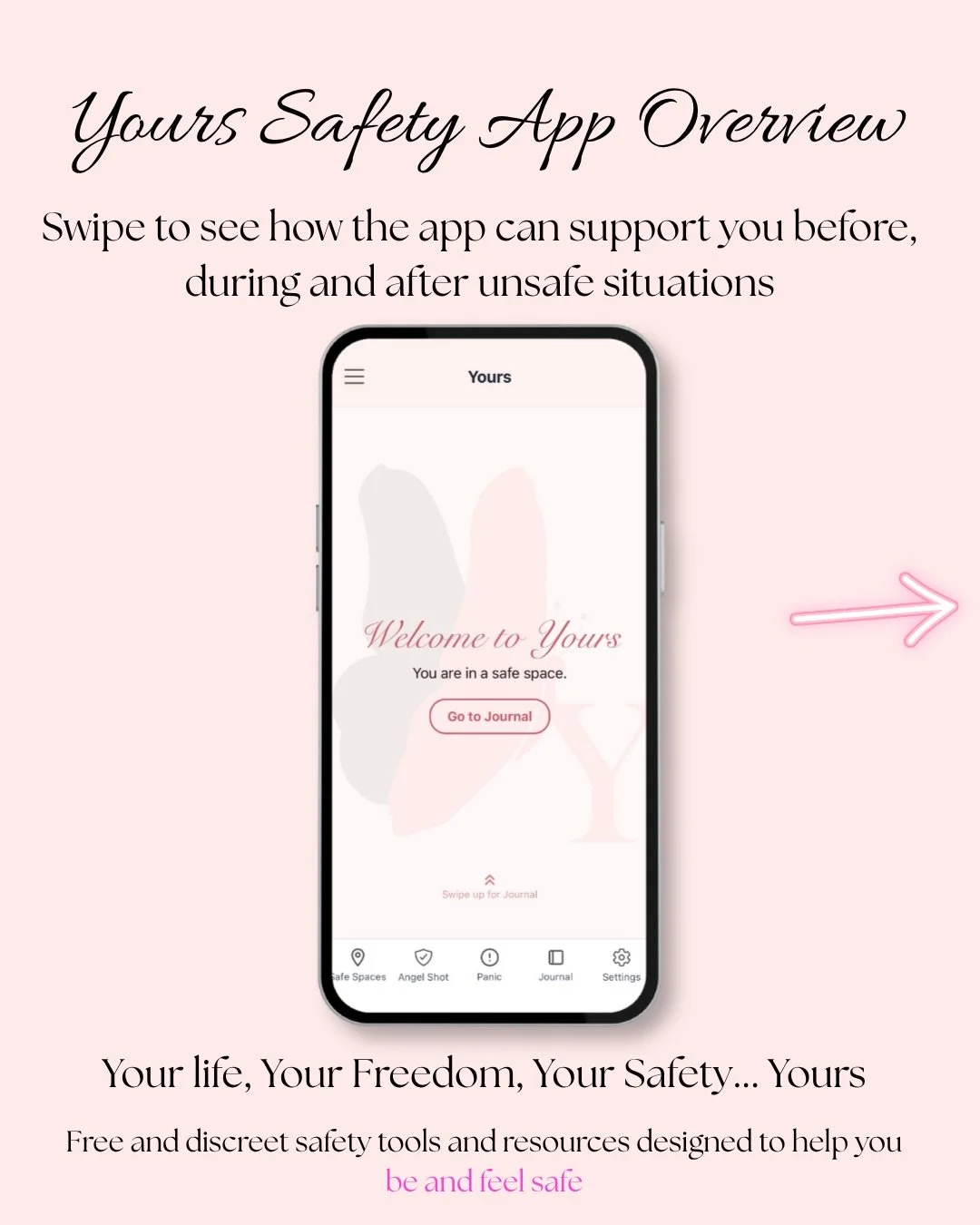 I built Yours Safety App because I believe safety should support you - not tell you to limit your life. 

Too often, safety advice focuses on what people shouldn&rsquo;t do = Don&rsquo;t go out alone. Don&rsquo;t travel. Don&rsquo;t stay out late. Th