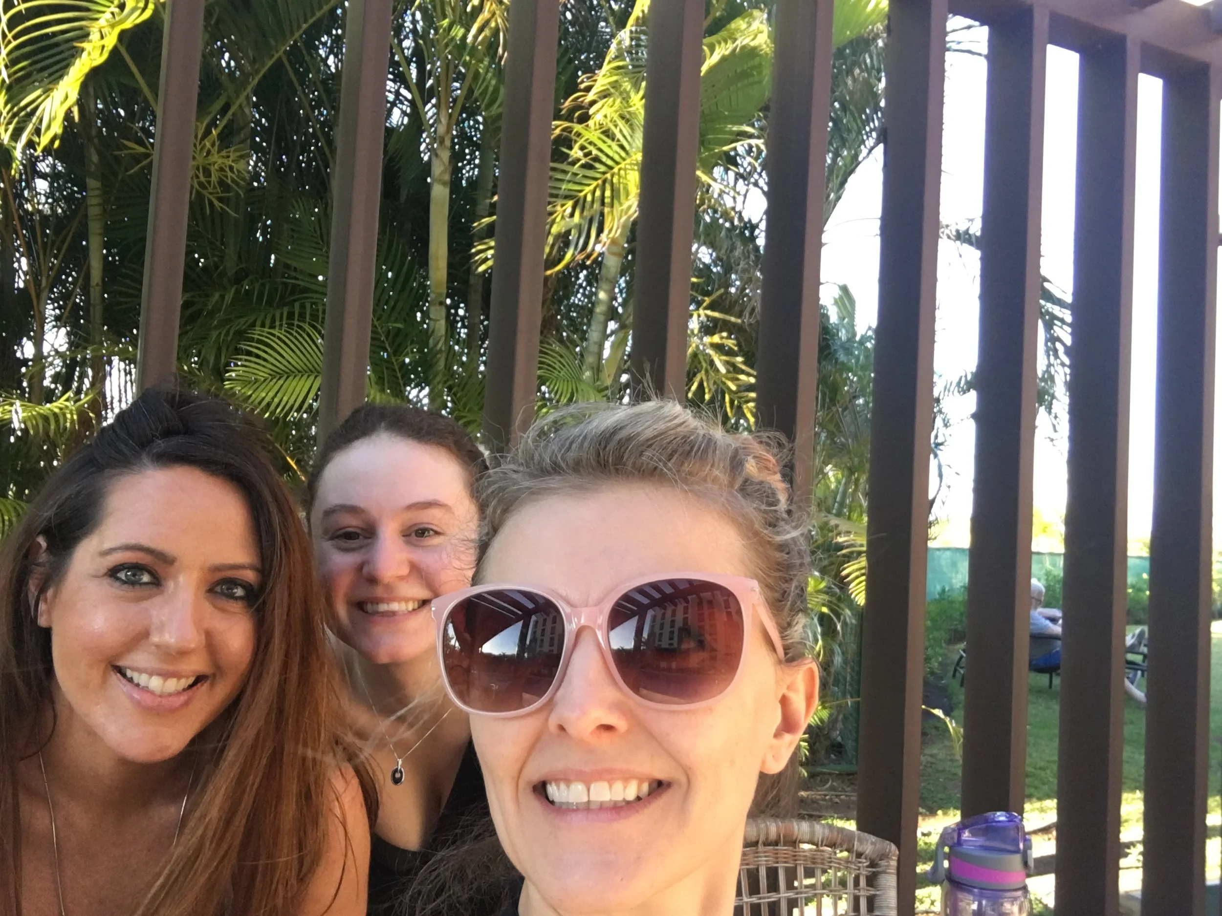 women on costa rica yoga retreat