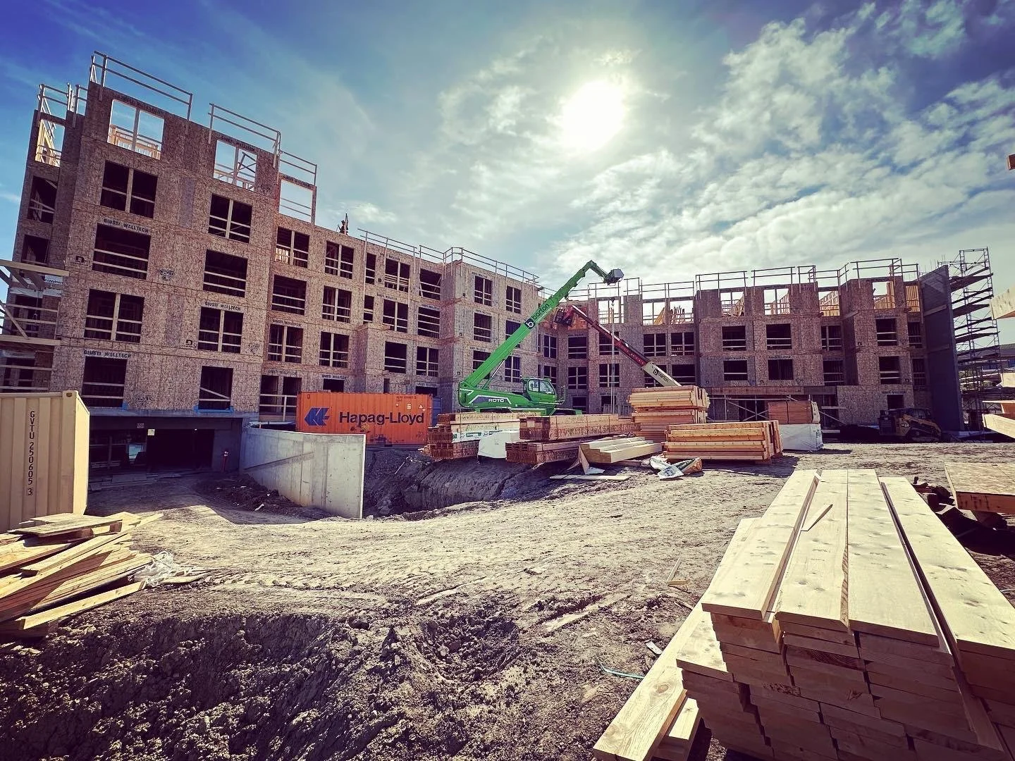 Icon at North West Trinity Hill Calgary Framing by NCC