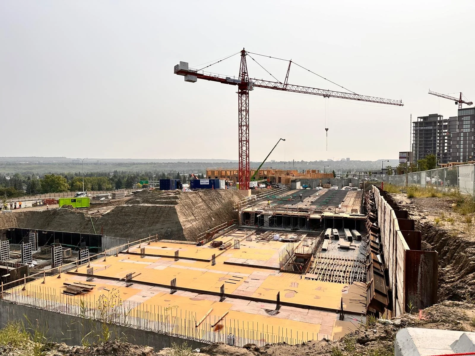 Icon at North West Trinity Hill Calgary Framing by NCC