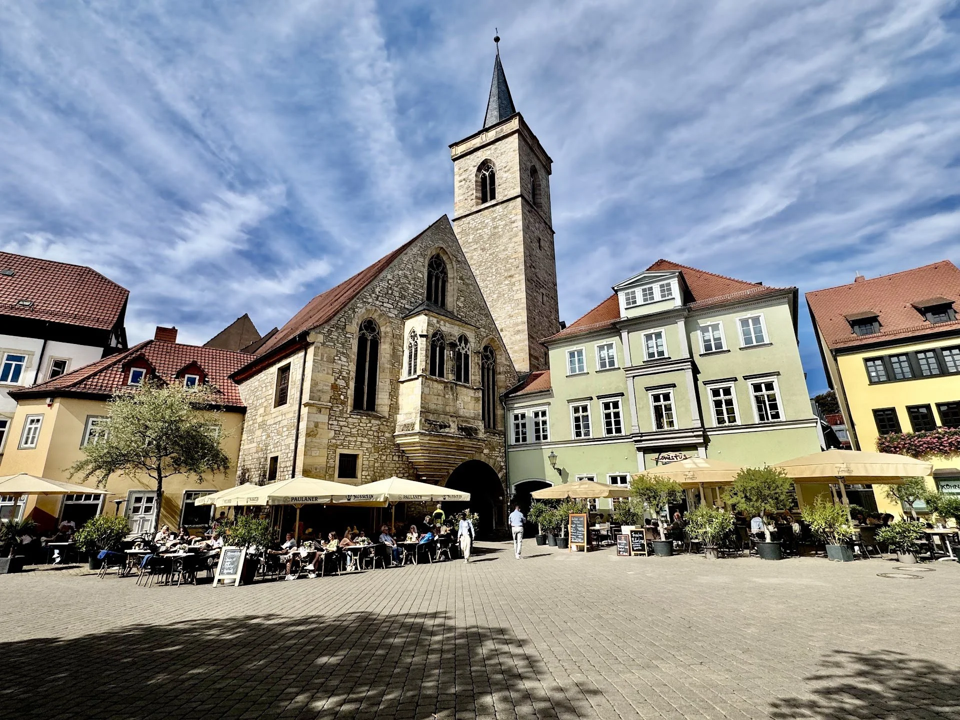 Street view from Erfurt Germany