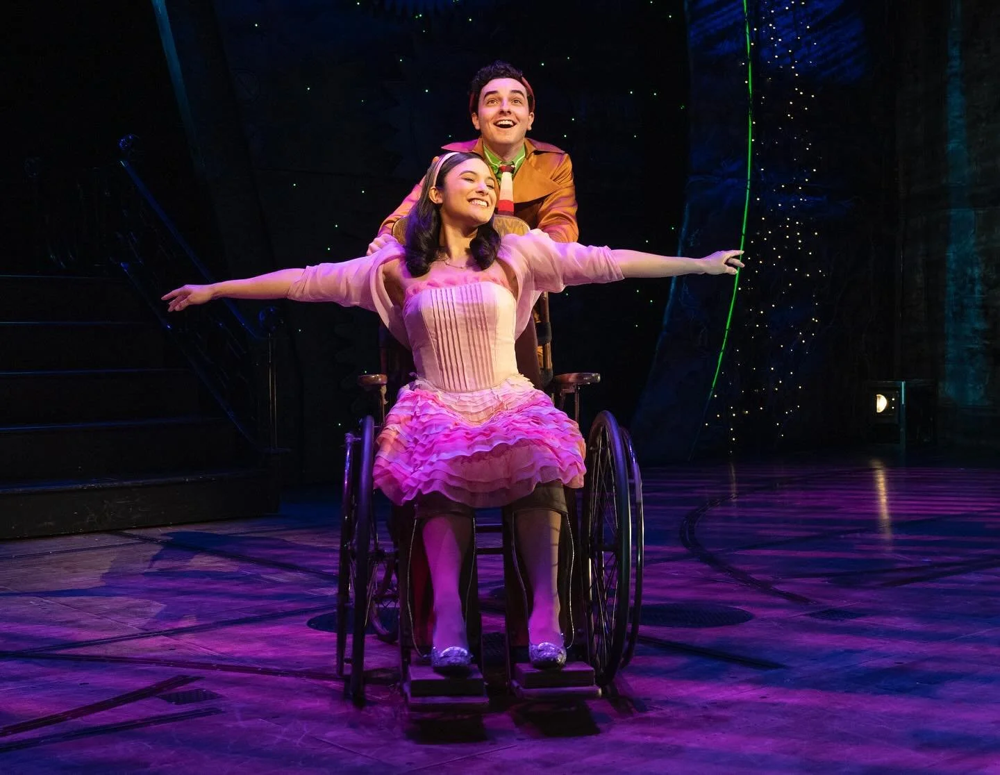 Happy 21st birthday Wicky!! You&rsquo;re now legally allowed to drink the green elixir. Forever grateful and still pinching myself knowing I got to be a part of this dream show ❤️ @wicked_musical #wicked #wickedmusical