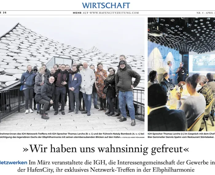 HafenCity Zeitung April 2023: »Wir haben uns wahnsinnig gefreut«