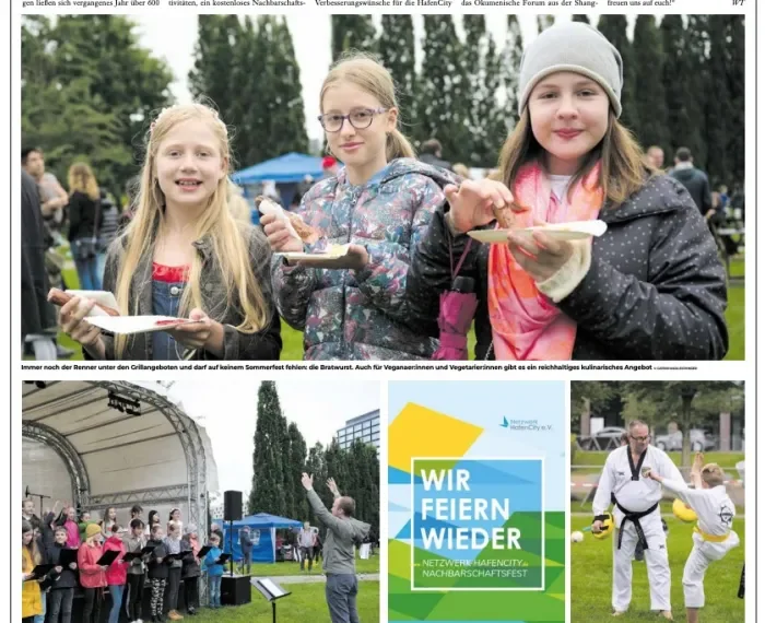HafenCity Zeitung August 2022: Klönschnack trifft Konzert, Sport und Kultur