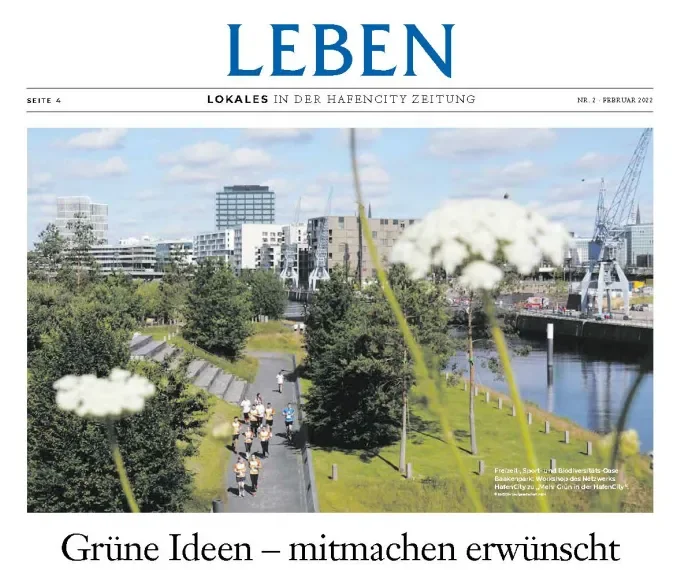HafenCity Zeitung Februar 2022: Grüne Ideen