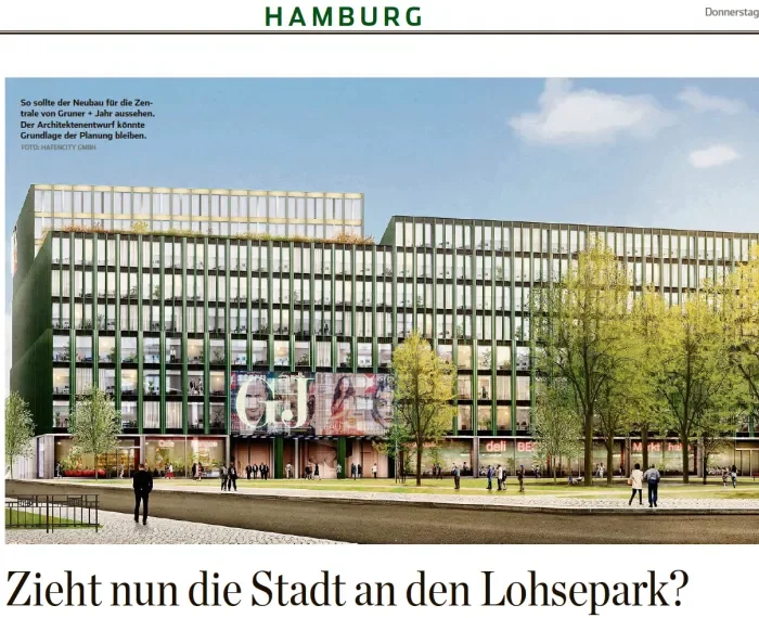 Hamburger Abendblatt 02.09.21: Zieht nun die Stadt an den Lohsepark?