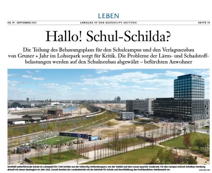 HCZ 09/20: Hallo! Schul-Schilda?