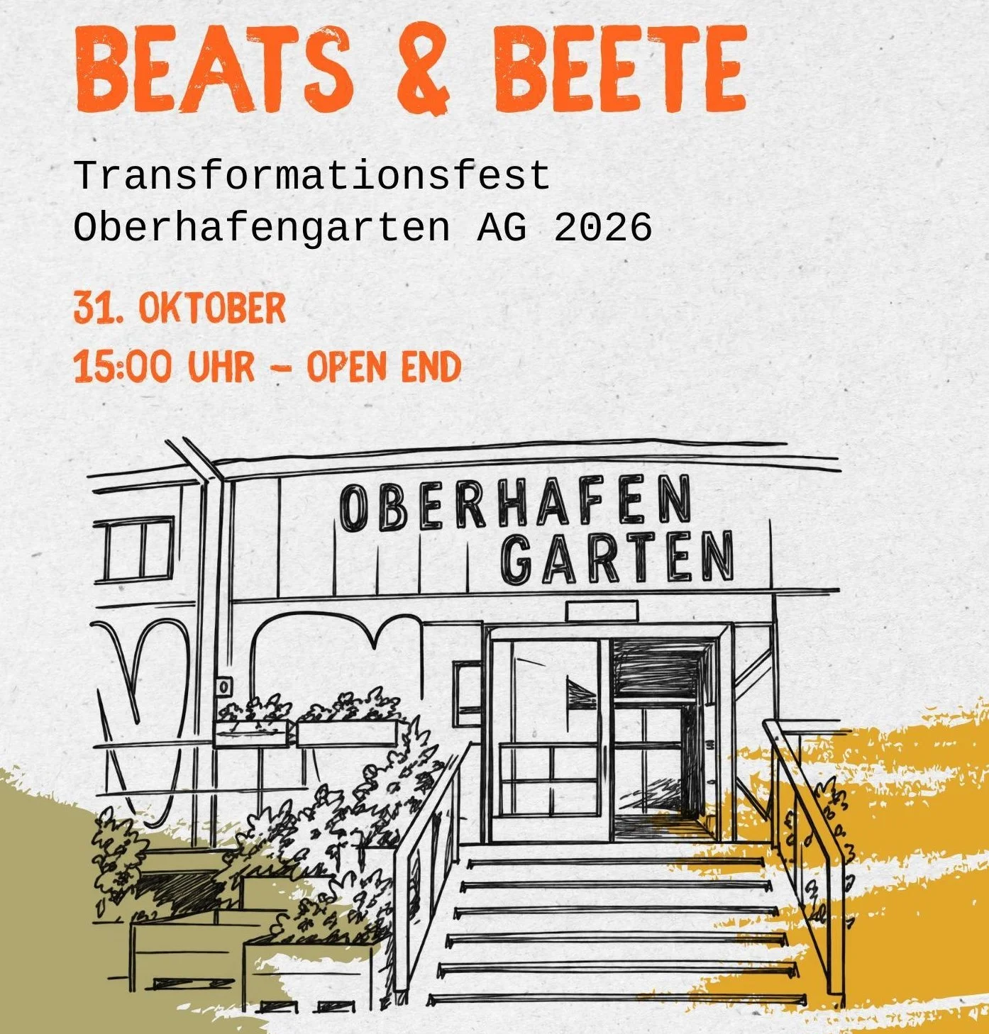 Transformationsfest im Oberhafengarten