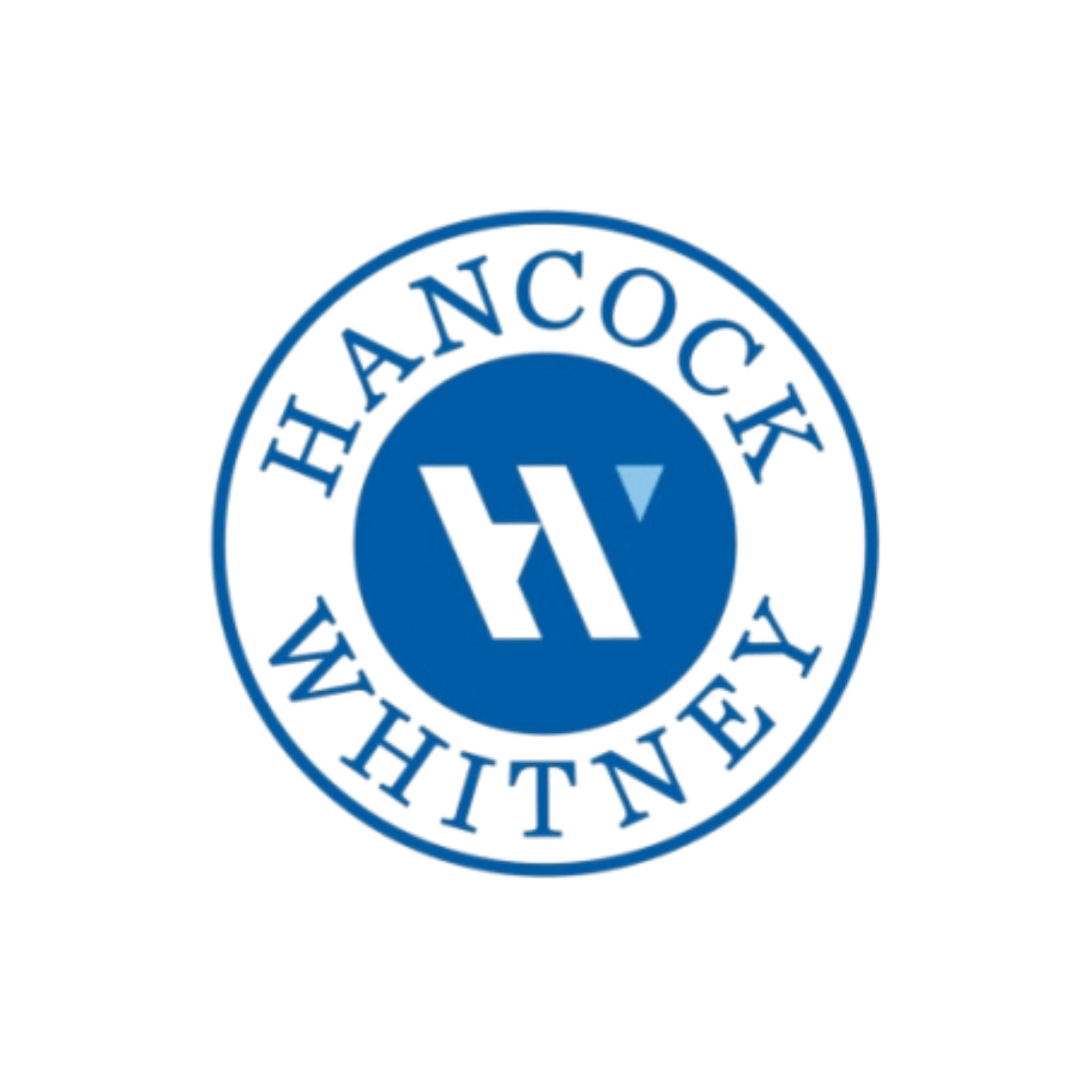 United States Postal Service (USPS) logo in blue with the text "United States Postal Service" around a blue circle containing a stylized "N" and a downward pointing triangle.