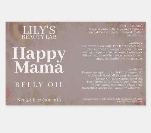 Happy Mama Belly Oil