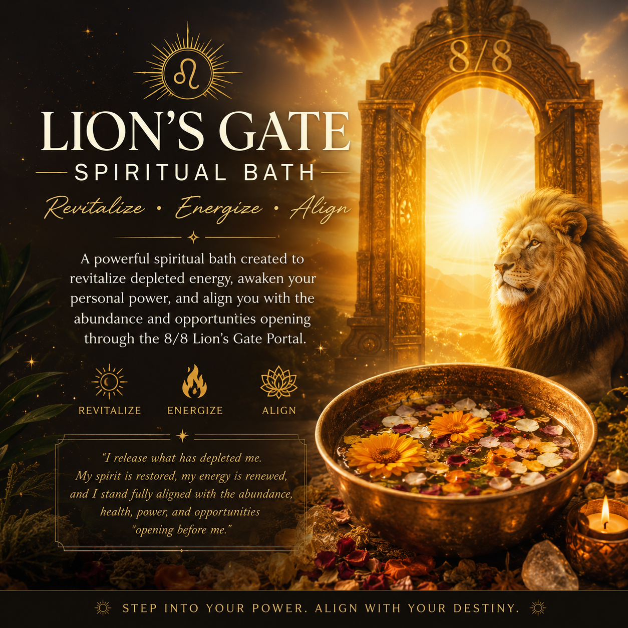 Lion's Gate Spiritual Bath