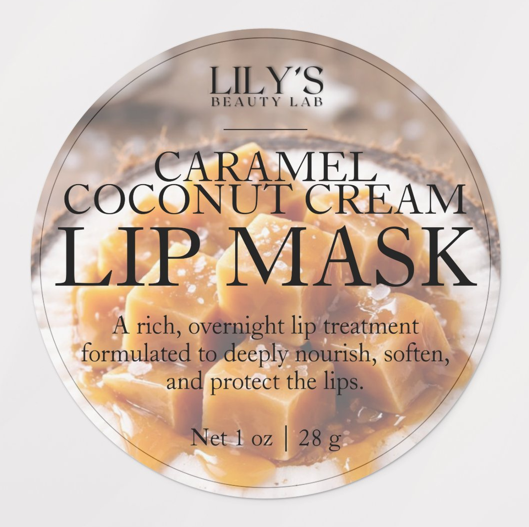 CARAMEL COCONUT CREAM LIP MASK