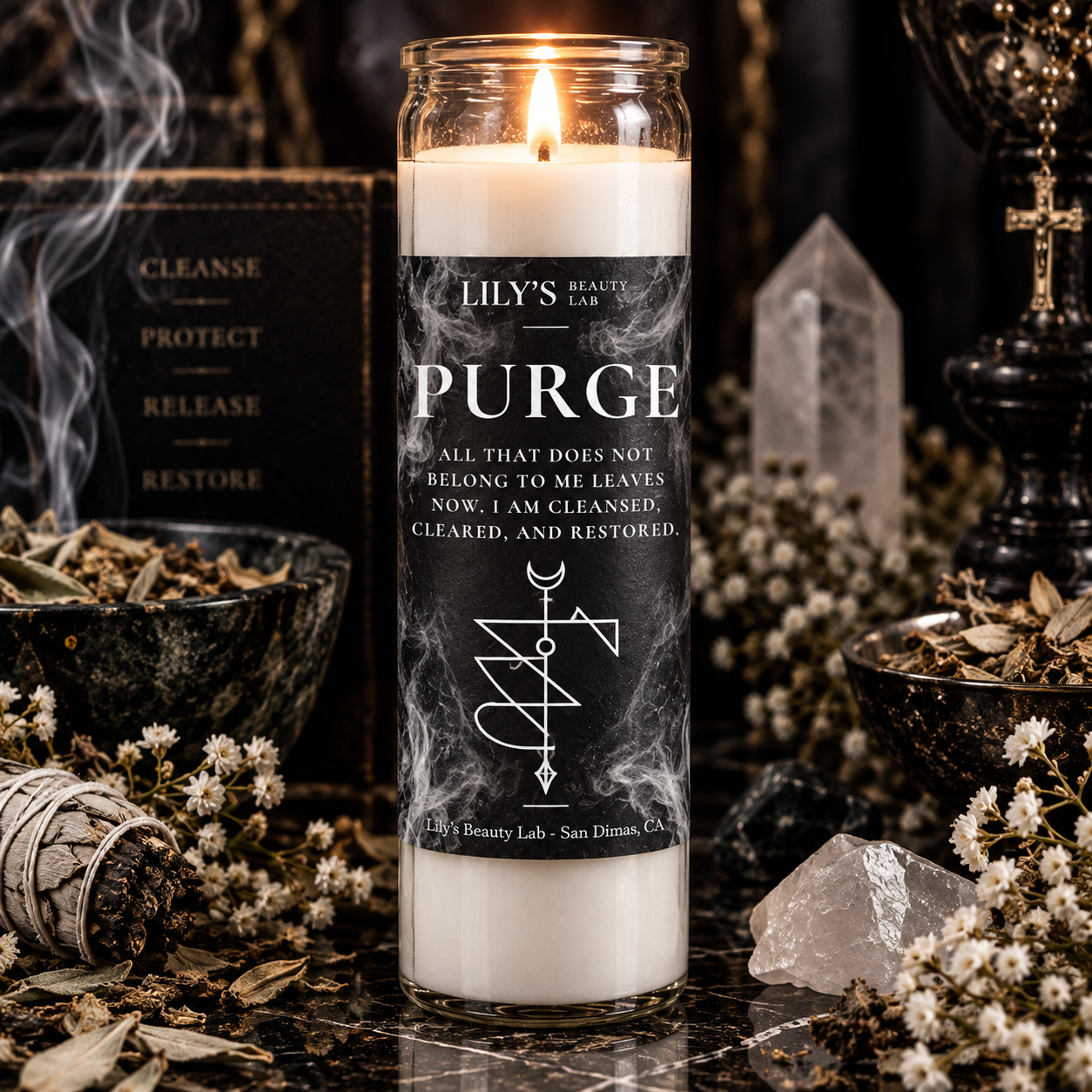 Purge Prayer Candle