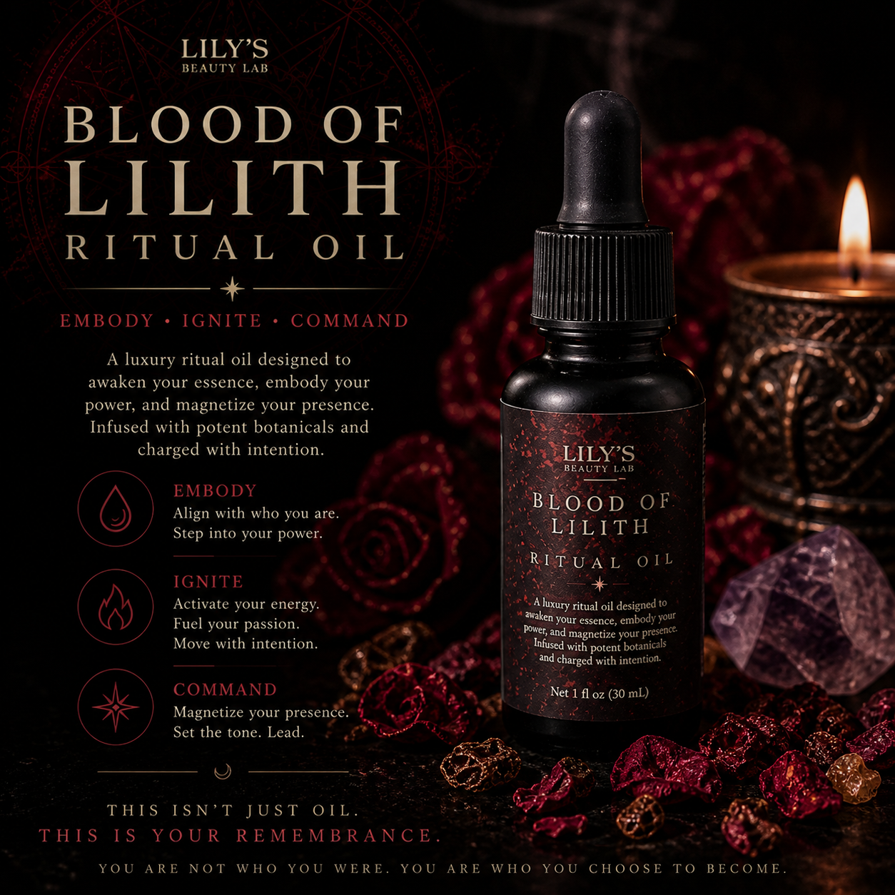 Blood of Lilith Ritual Oil