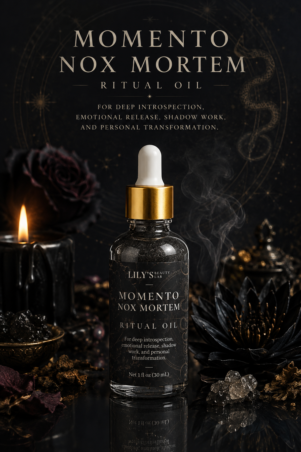 Momento Nox Mortem Ritual Oil - PRESALE