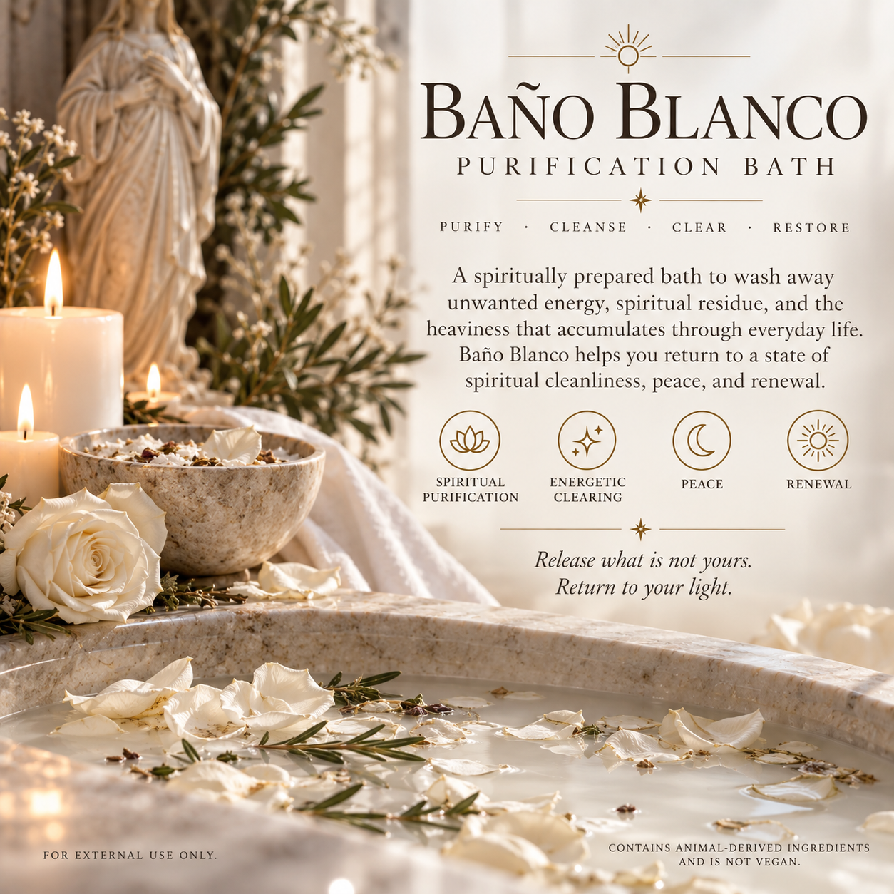Baño Blanco Purification Bath