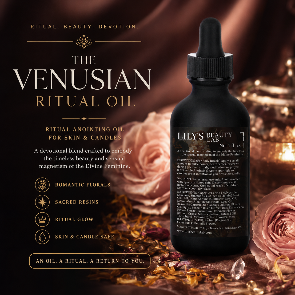THE VENUSIAN RITUAL OIL