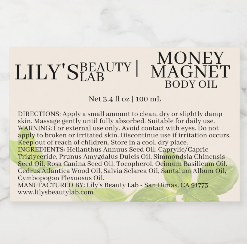 MONEY MAGNET BODY OIL