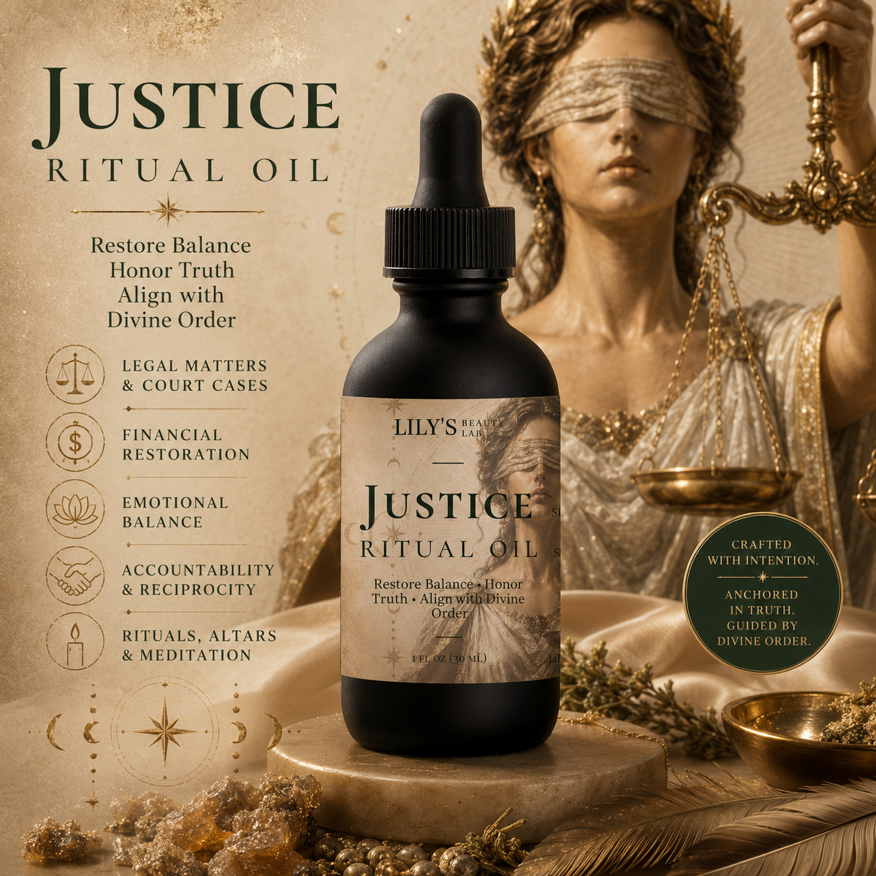 Justice Ritual Oil - PRESALE
