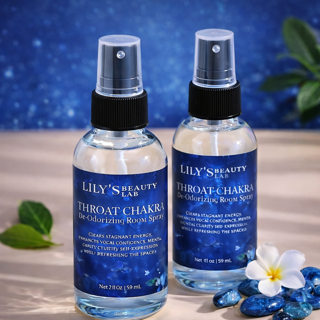 Throat Chakra De-Odorizing Room Spray