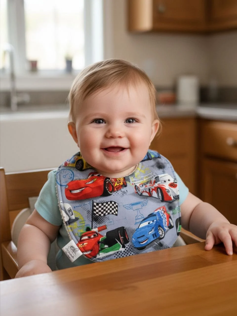 Character Car Baby Bib - 6-12 months